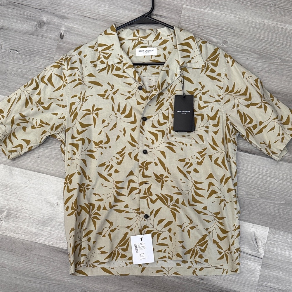 Saint Laurent Hawaii Short Sleeve Shirt